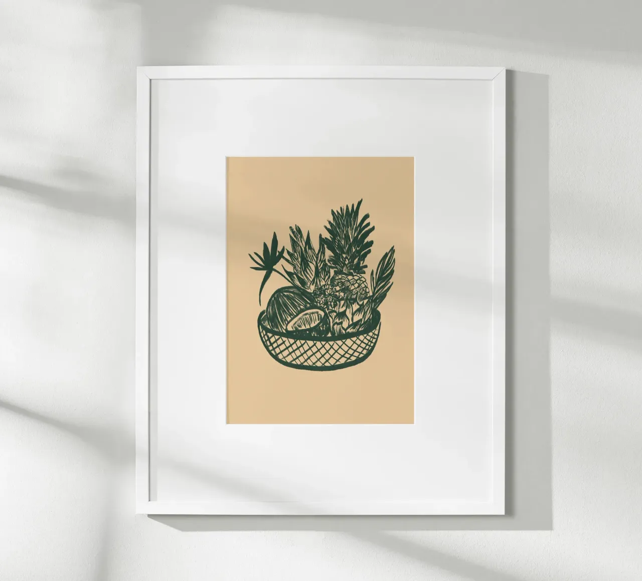 Fruchtkorb poster van Studio Dolci