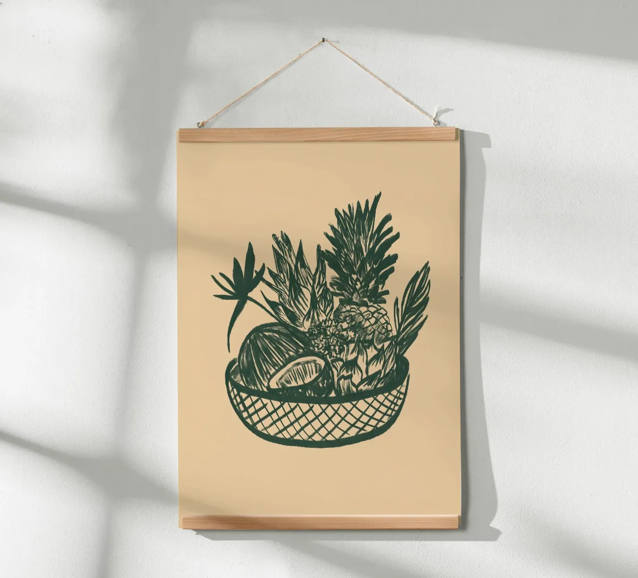 Fruchtkorb poster van Studio Dolci