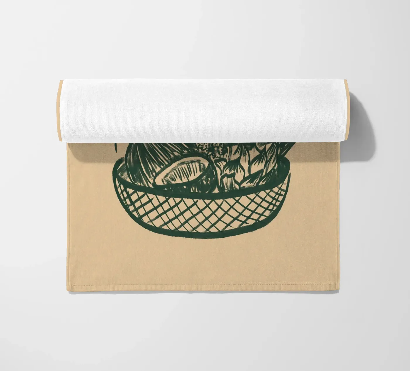 Fruchtkorb beach towel by Studio Dolci