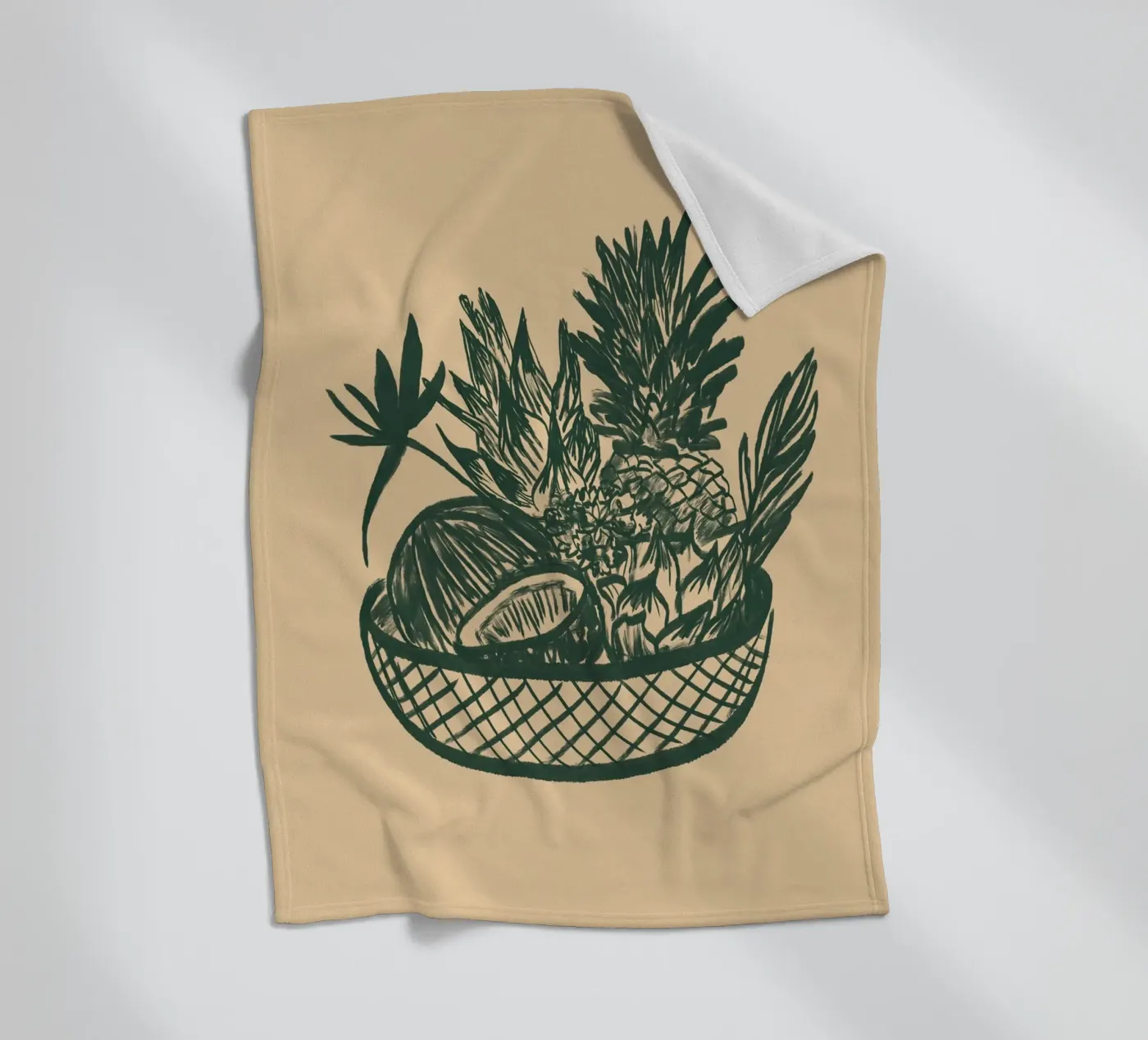 Fruchtkorb fleece blanket by Studio Dolci