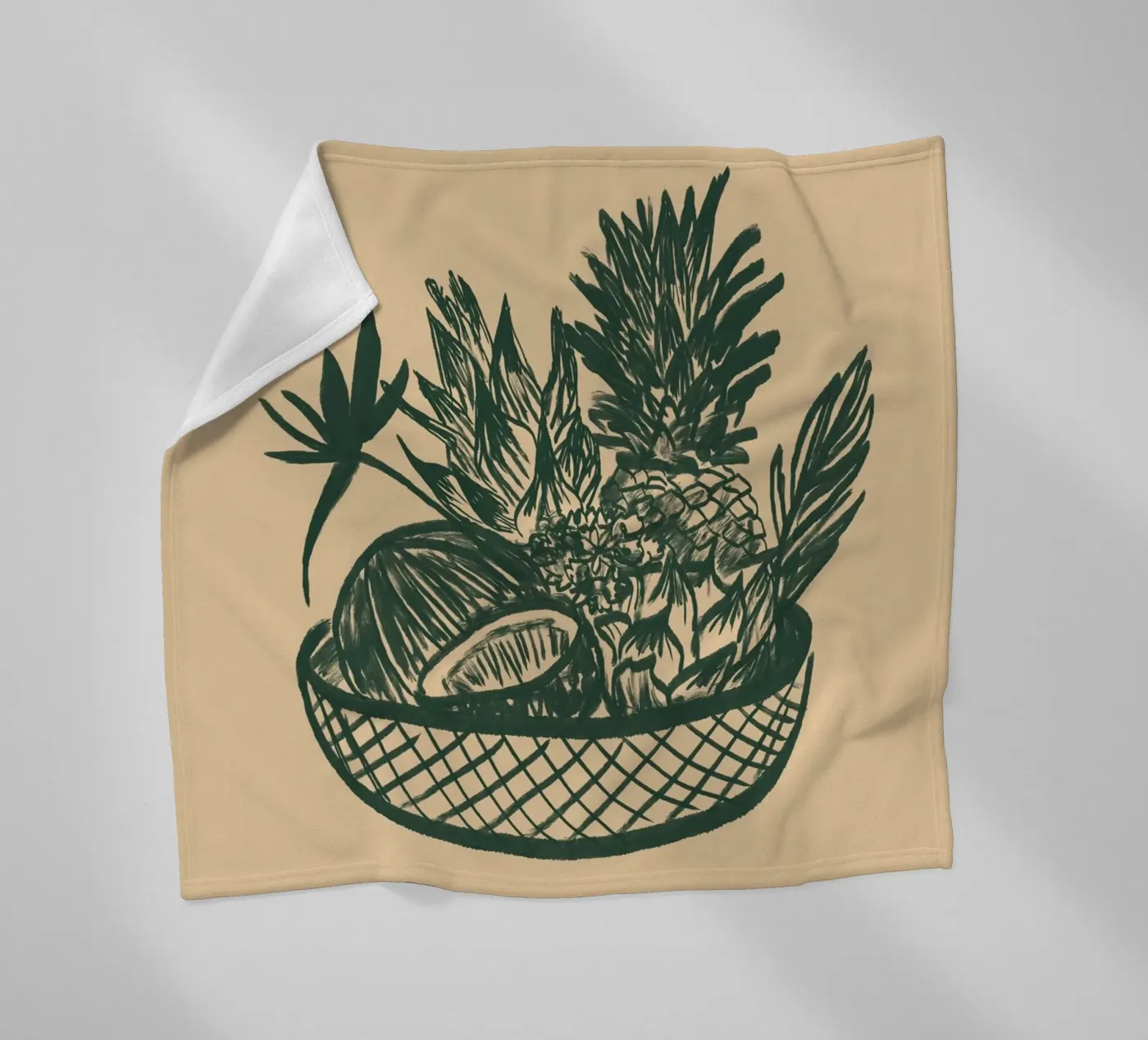 Fruchtkorb fleece blanket by Studio Dolci