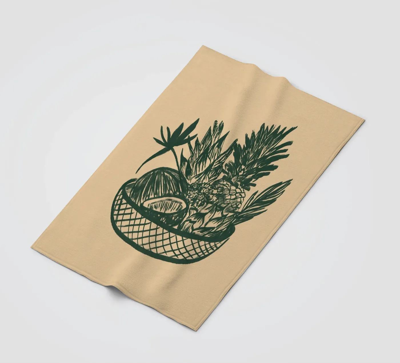 Fruchtkorb fleece blanket by Studio Dolci