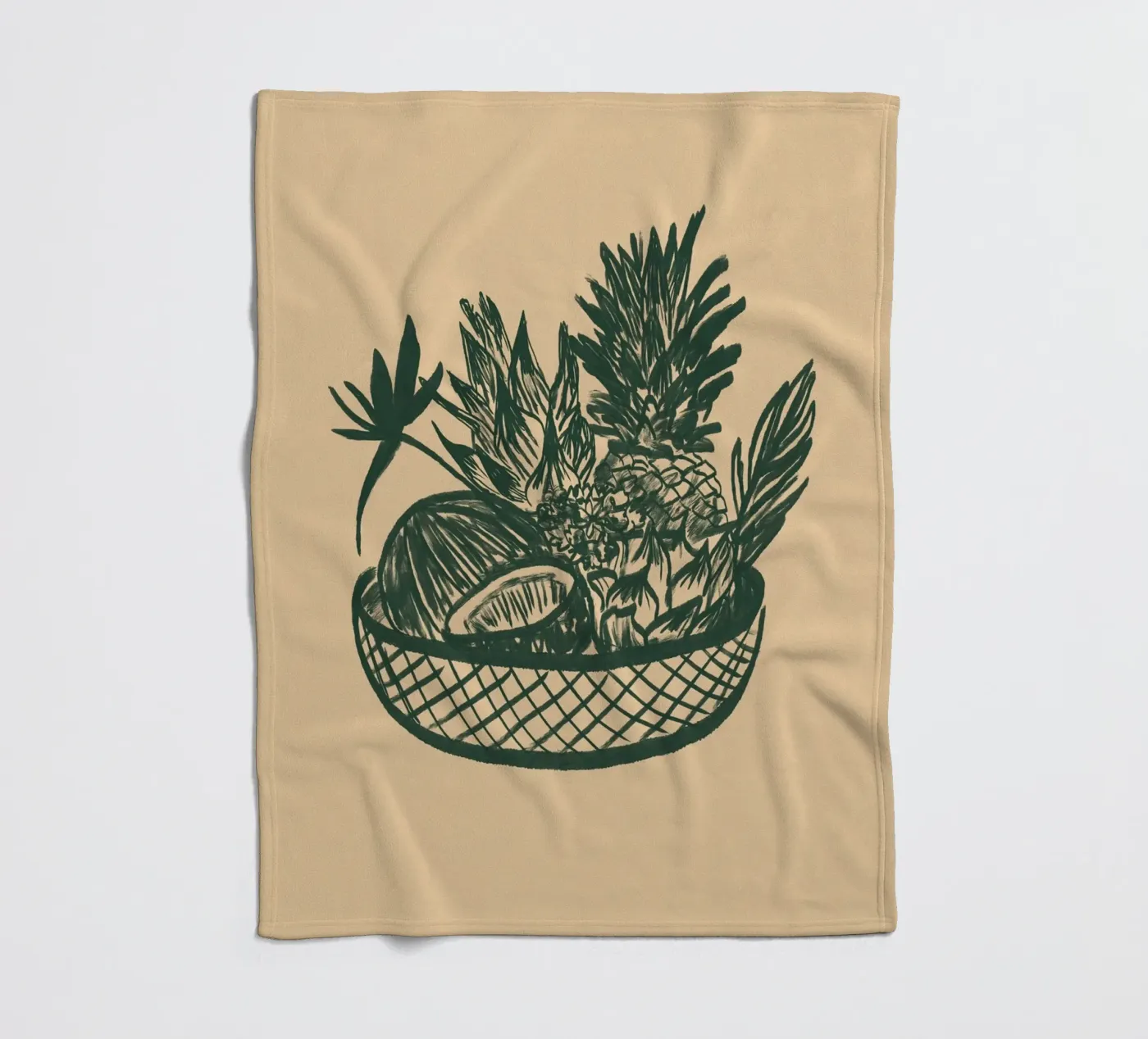 Fruchtkorb fleece blanket by Studio Dolci