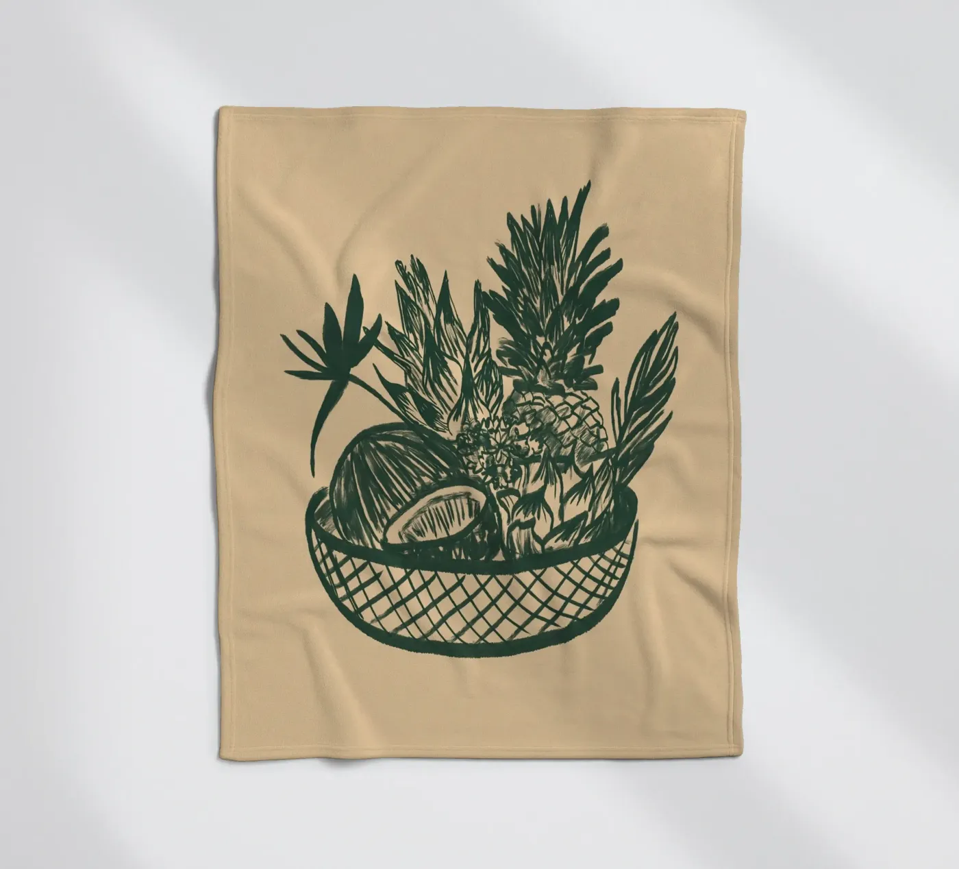 Fruchtkorb fleece blanket by Studio Dolci