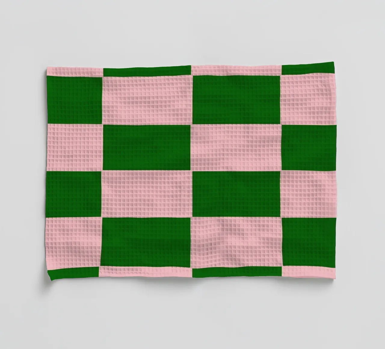 Purple Emerald Green Bold Eclectic Checks canovaccio da cucina da TijanaArtStudio88