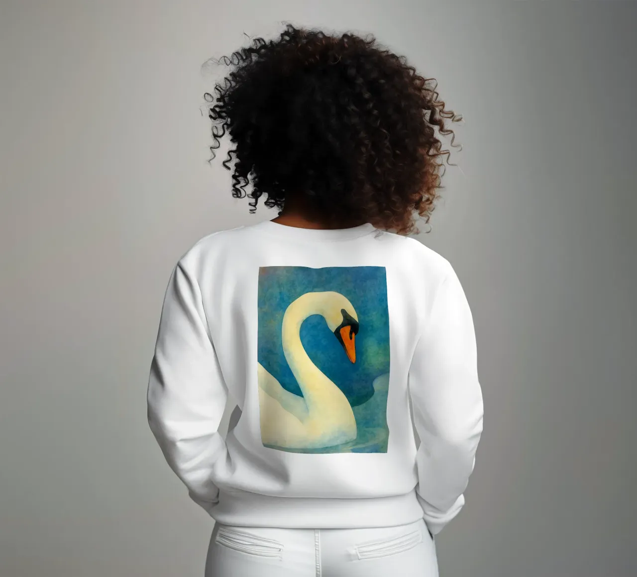 toucan bird abstract drawing sweatshirt by bougenfille