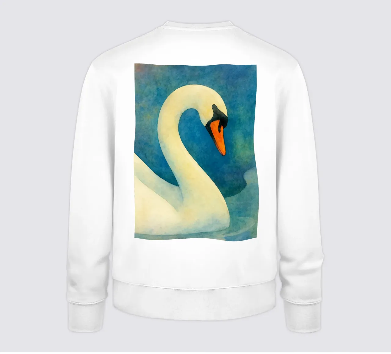toucan bird abstract drawing sweatshirt by bougenfille