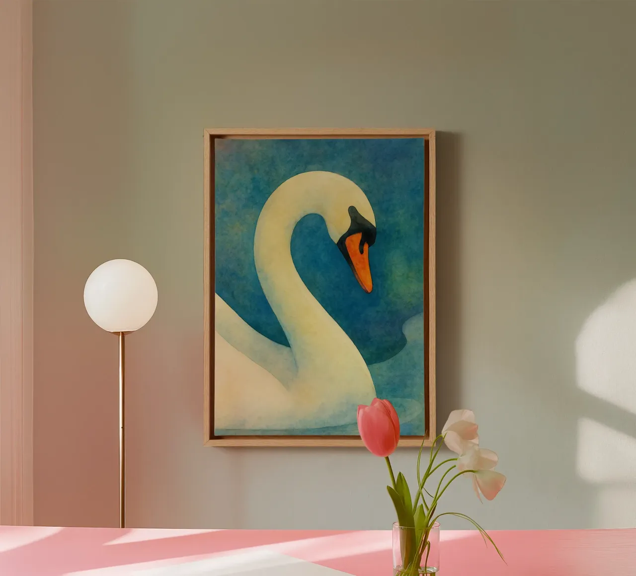 toucan bird abstract drawing canvas by bougenfille