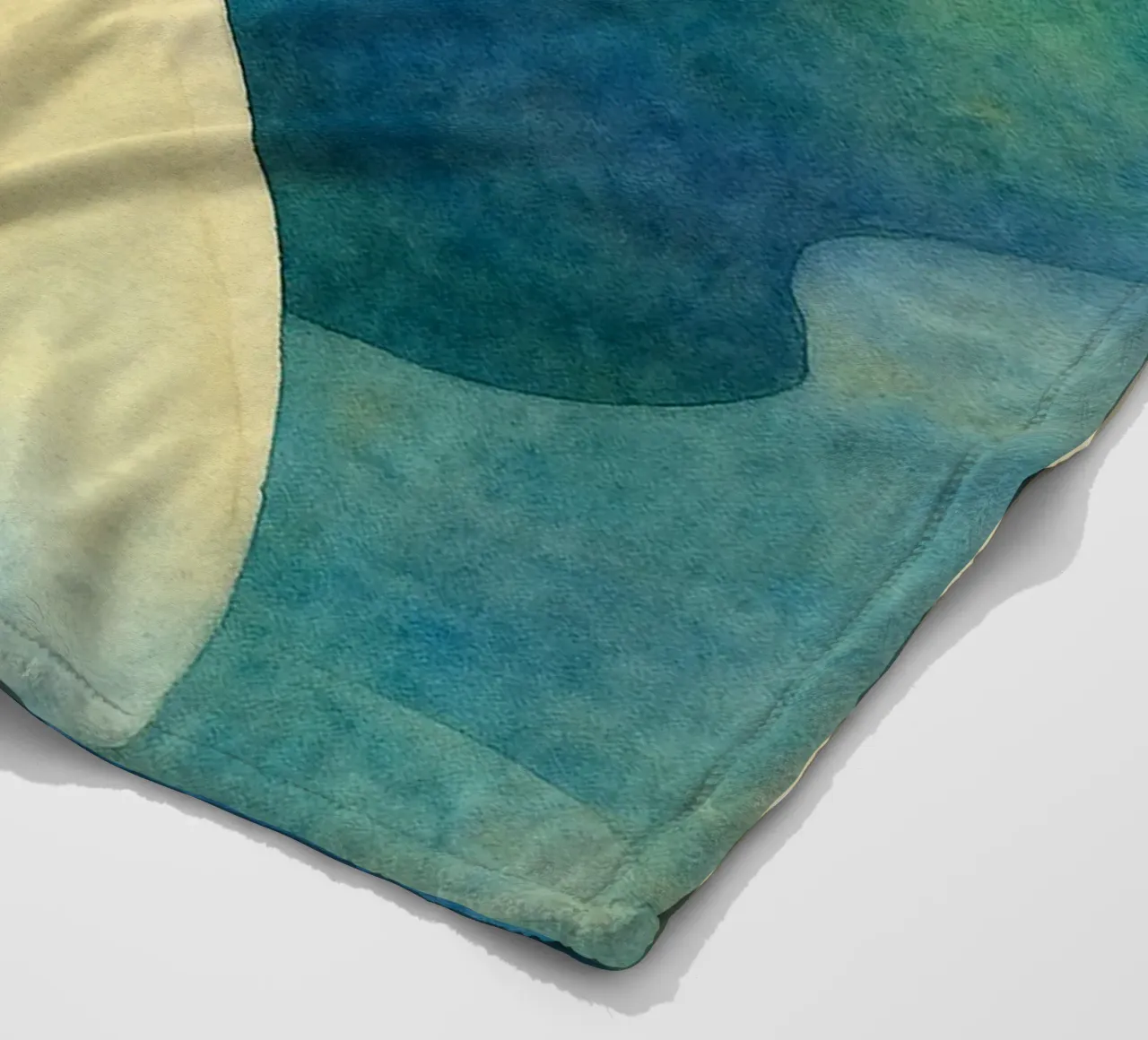toucan bird abstract drawing fleece blanket by bougenfille