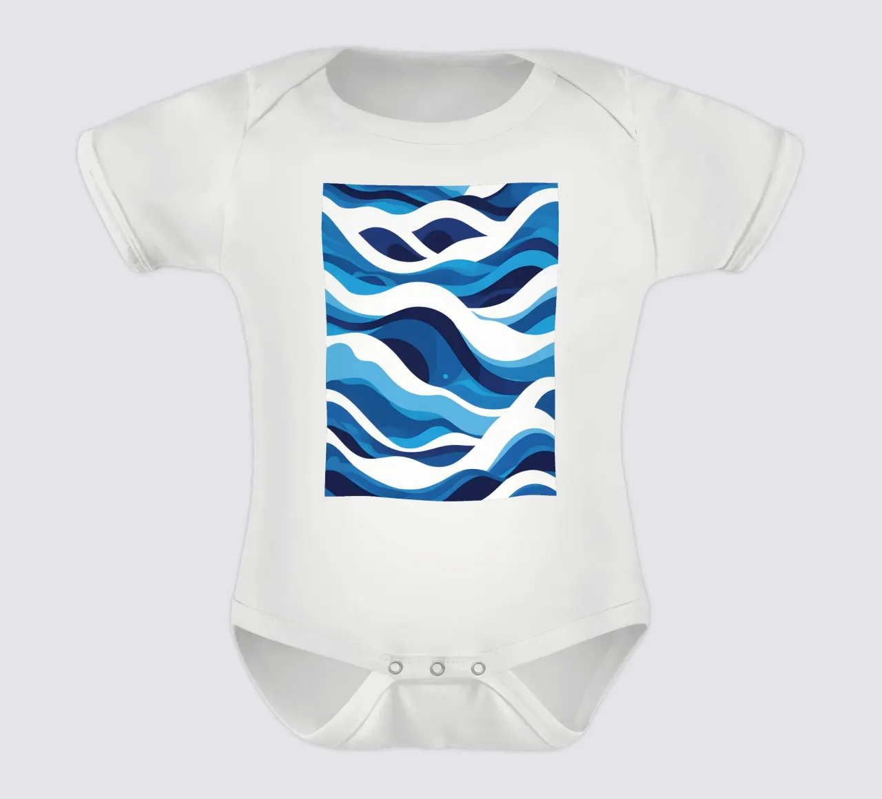 Wave pattern body bébé de LIFESTYLE OBJECTS