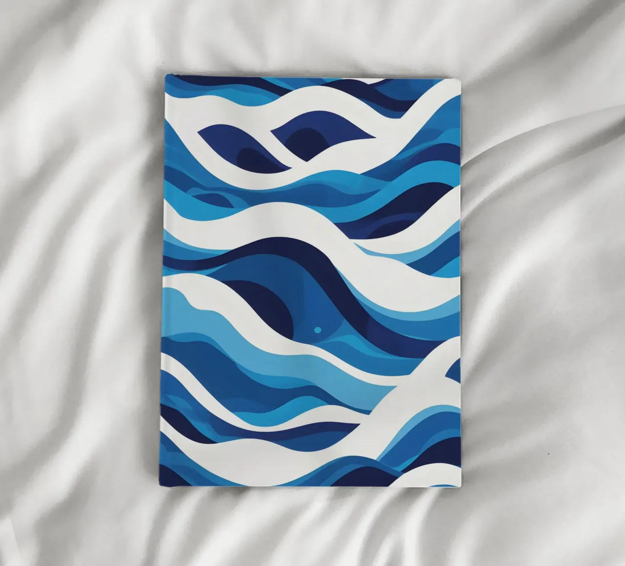 Wave pattern notebook by LIFESTYLE OBJECTS