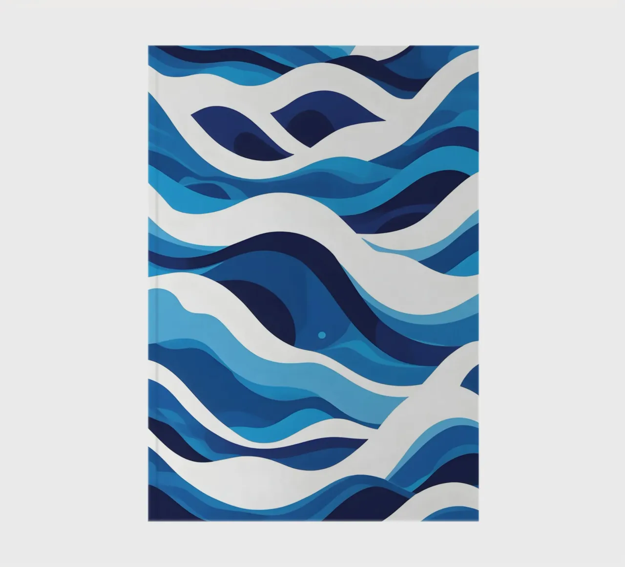 Wave pattern notebook by LIFESTYLE OBJECTS