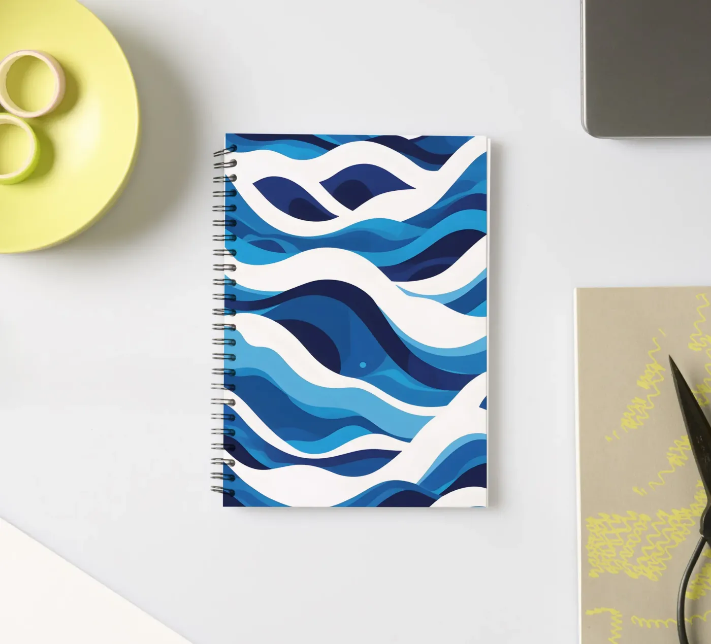 Wave pattern Ringbuch von LIFESTYLE OBJECTS