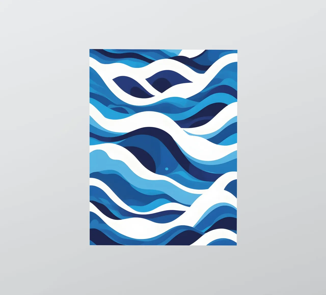 Wave pattern sticker by LIFESTYLE OBJECTS