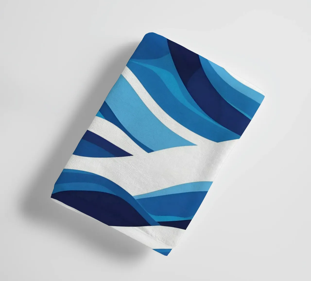 Wave pattern towel by LIFESTYLE OBJECTS