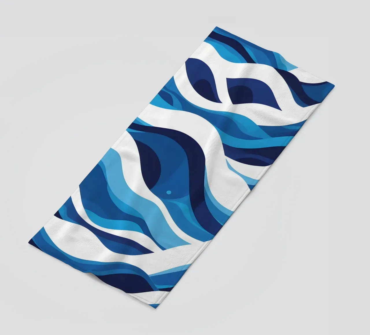 Wave pattern strandhanddoek van LIFESTYLE OBJECTS