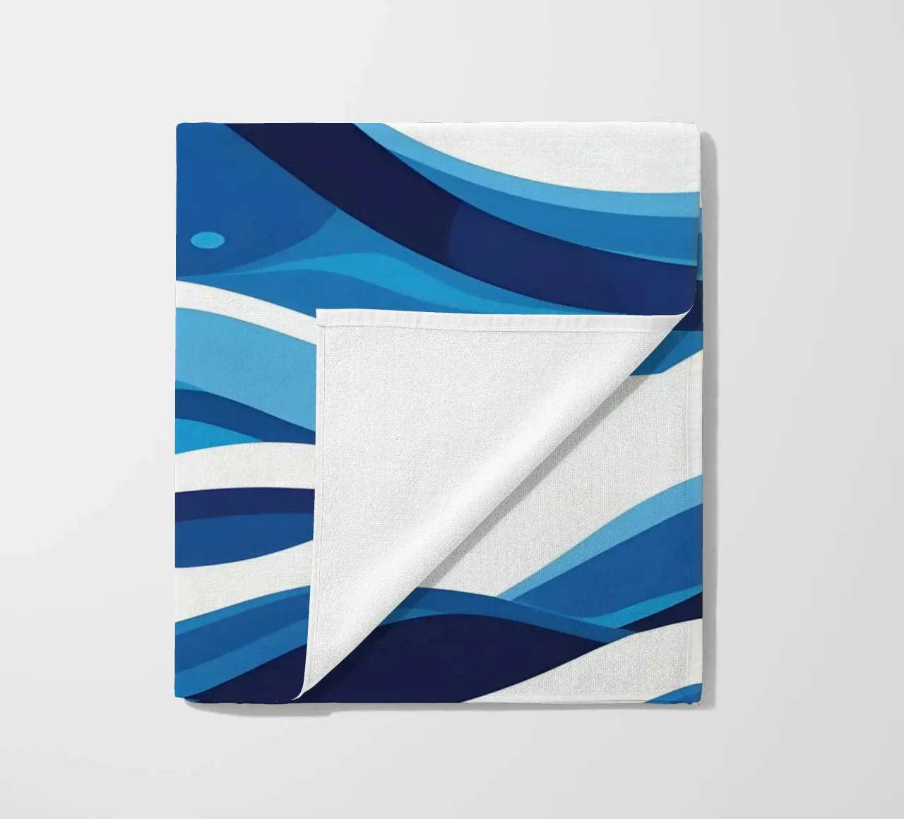Wave pattern strandhanddoek van LIFESTYLE OBJECTS