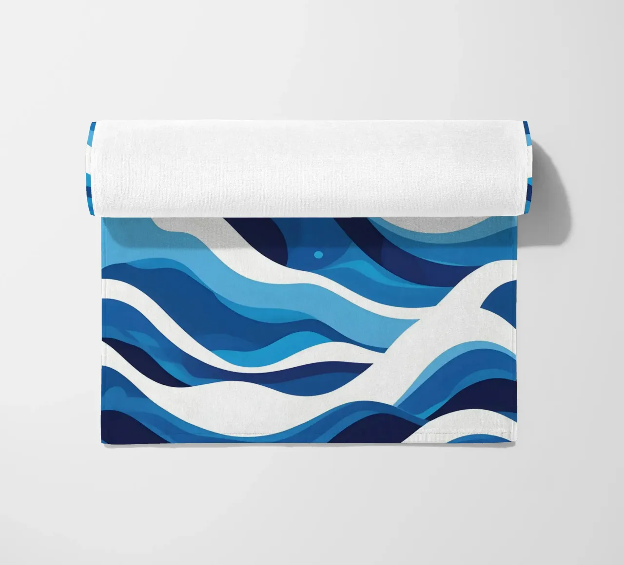 Wave pattern strandhanddoek van LIFESTYLE OBJECTS