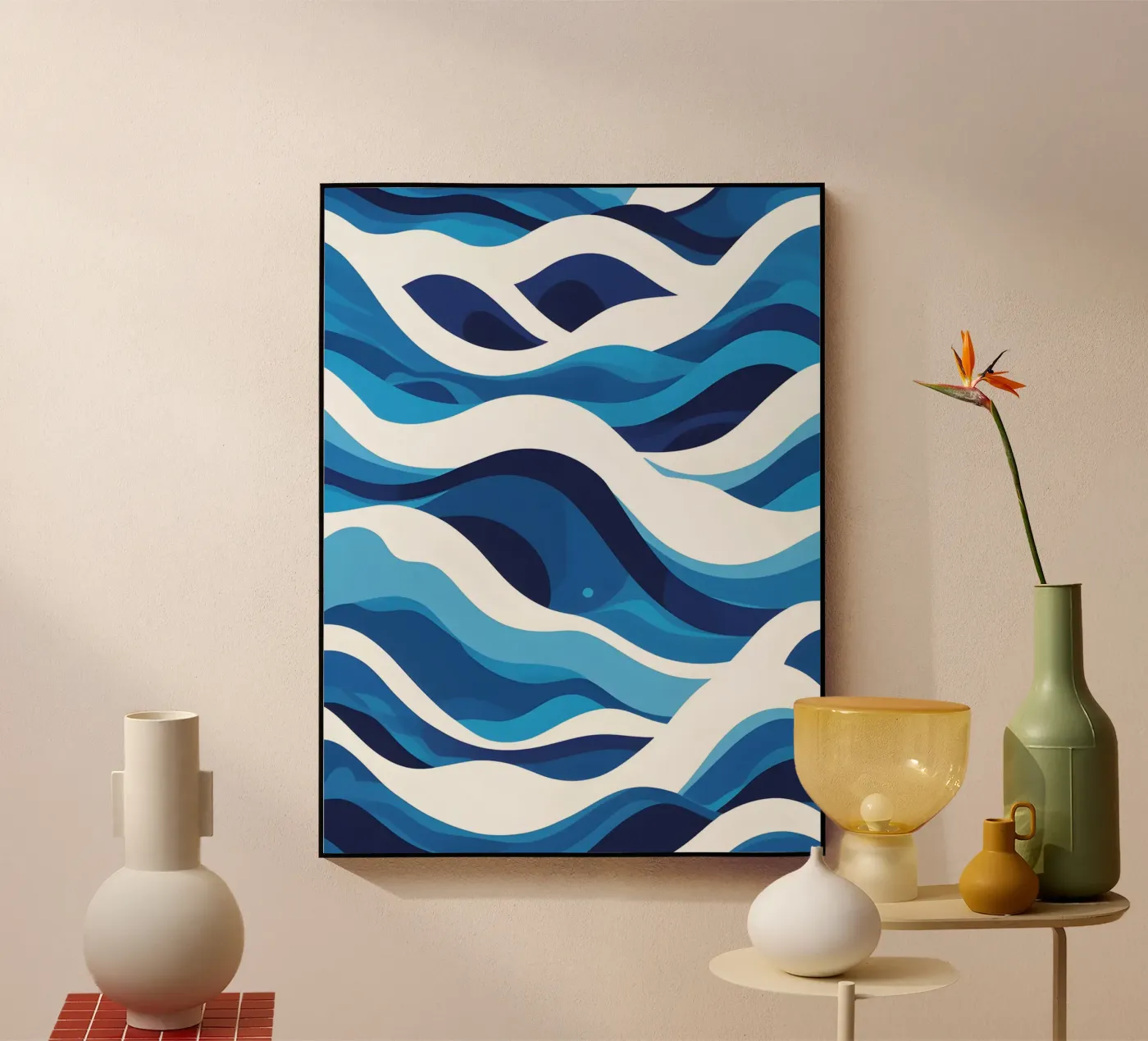 Wave pattern Acryl-Glas von LIFESTYLE OBJECTS