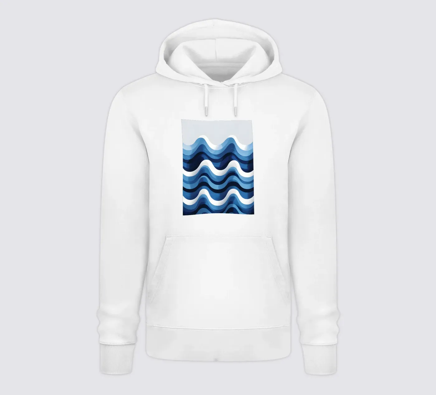 Wave pattern hoodie by LIFESTYLE OBJECTS