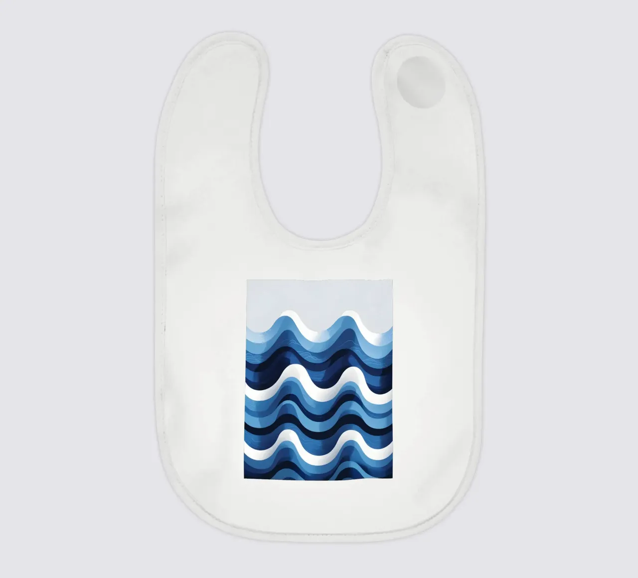 Wave pattern bavoir de LIFESTYLE OBJECTS