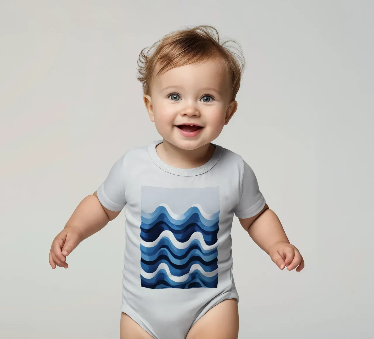 Wave pattern body bébé de LIFESTYLE OBJECTS