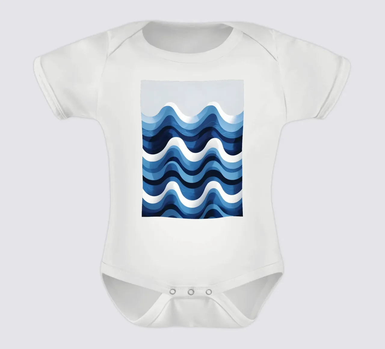 Wave pattern body bébé de LIFESTYLE OBJECTS