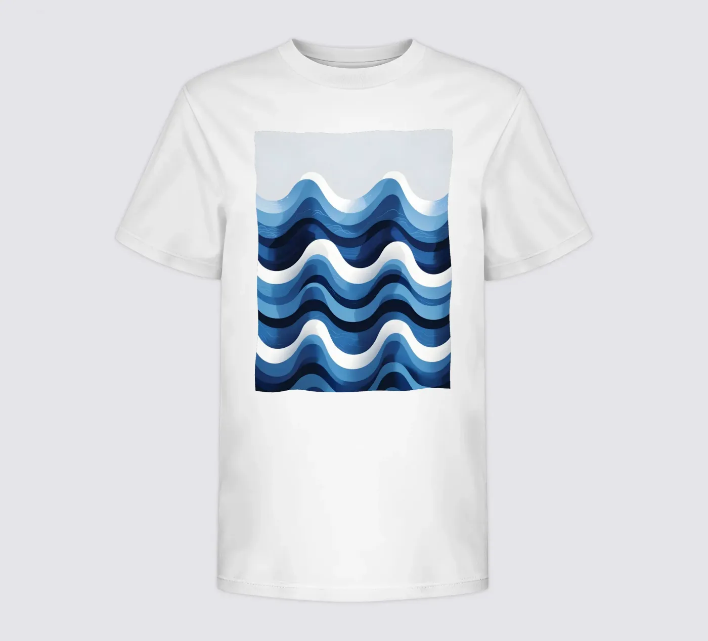 Wellenmuster Kinder T-Shirt von LIFESTYLE OBJECTS