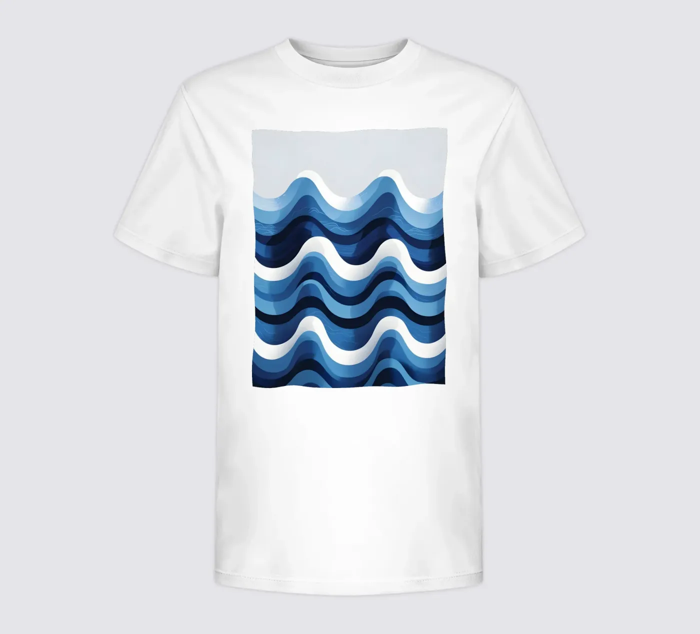 Wellenmuster Kinder T-Shirt von LIFESTYLE OBJECTS