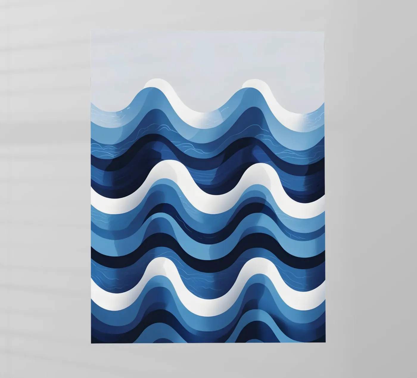 Wave pattern backlit folie van LIFESTYLE OBJECTS