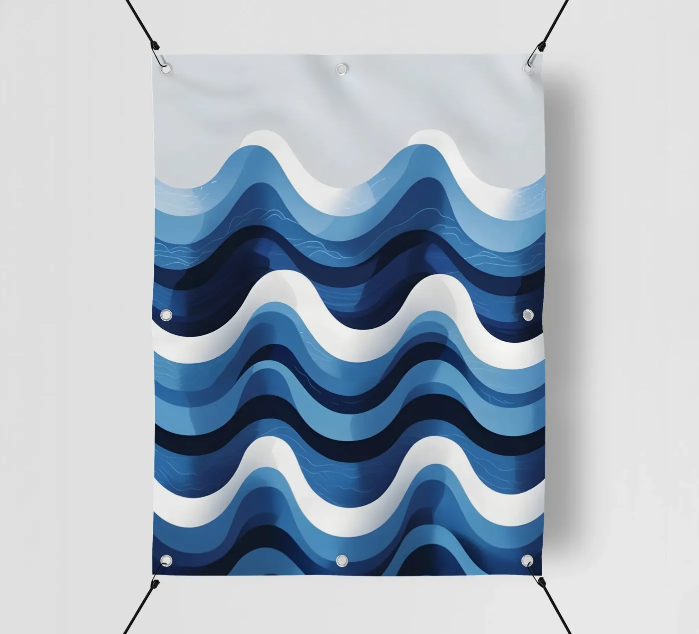 Wave pattern pvc cover by LIFESTYLE OBJECTS