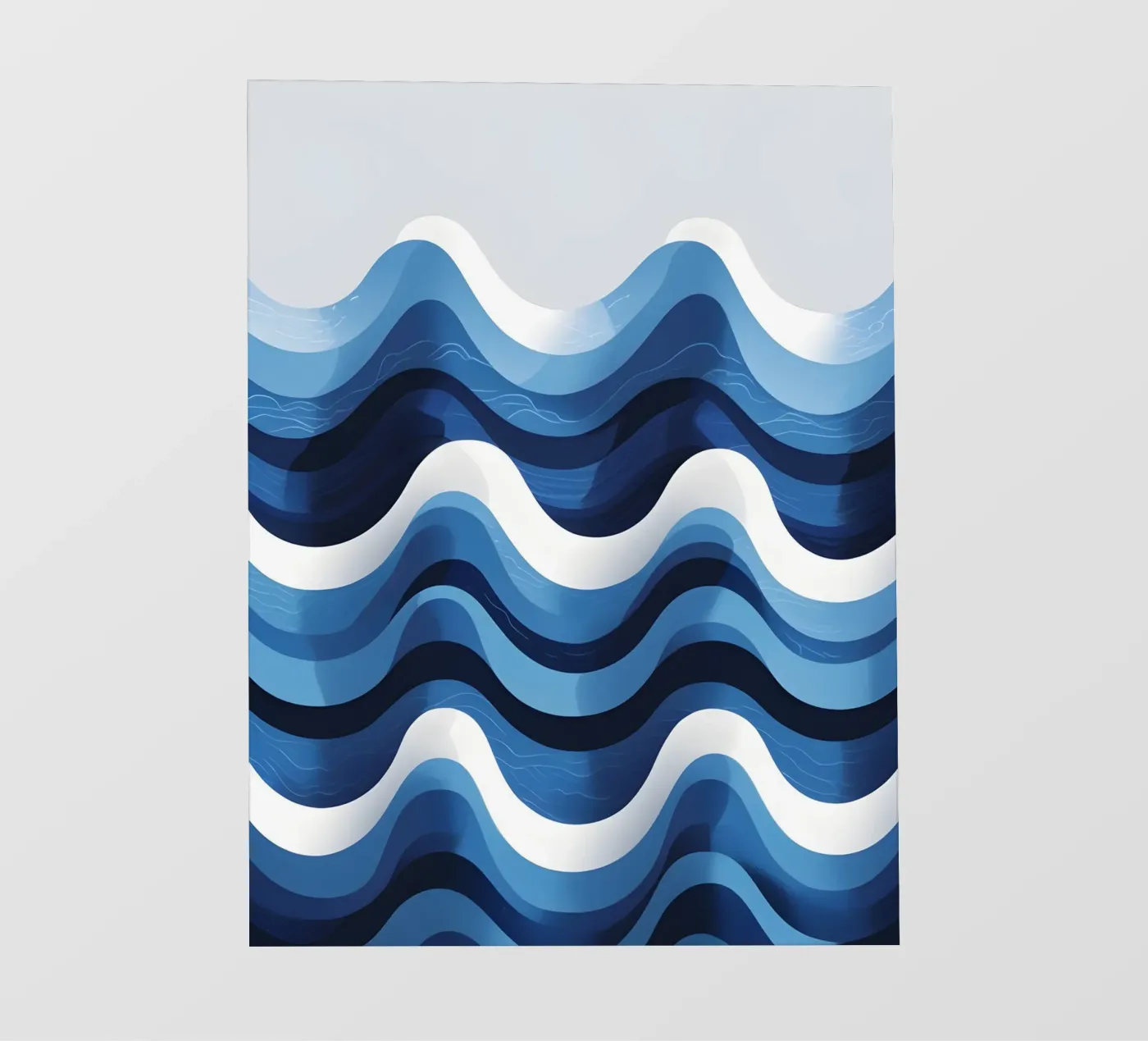Wave pattern pvc cover by LIFESTYLE OBJECTS