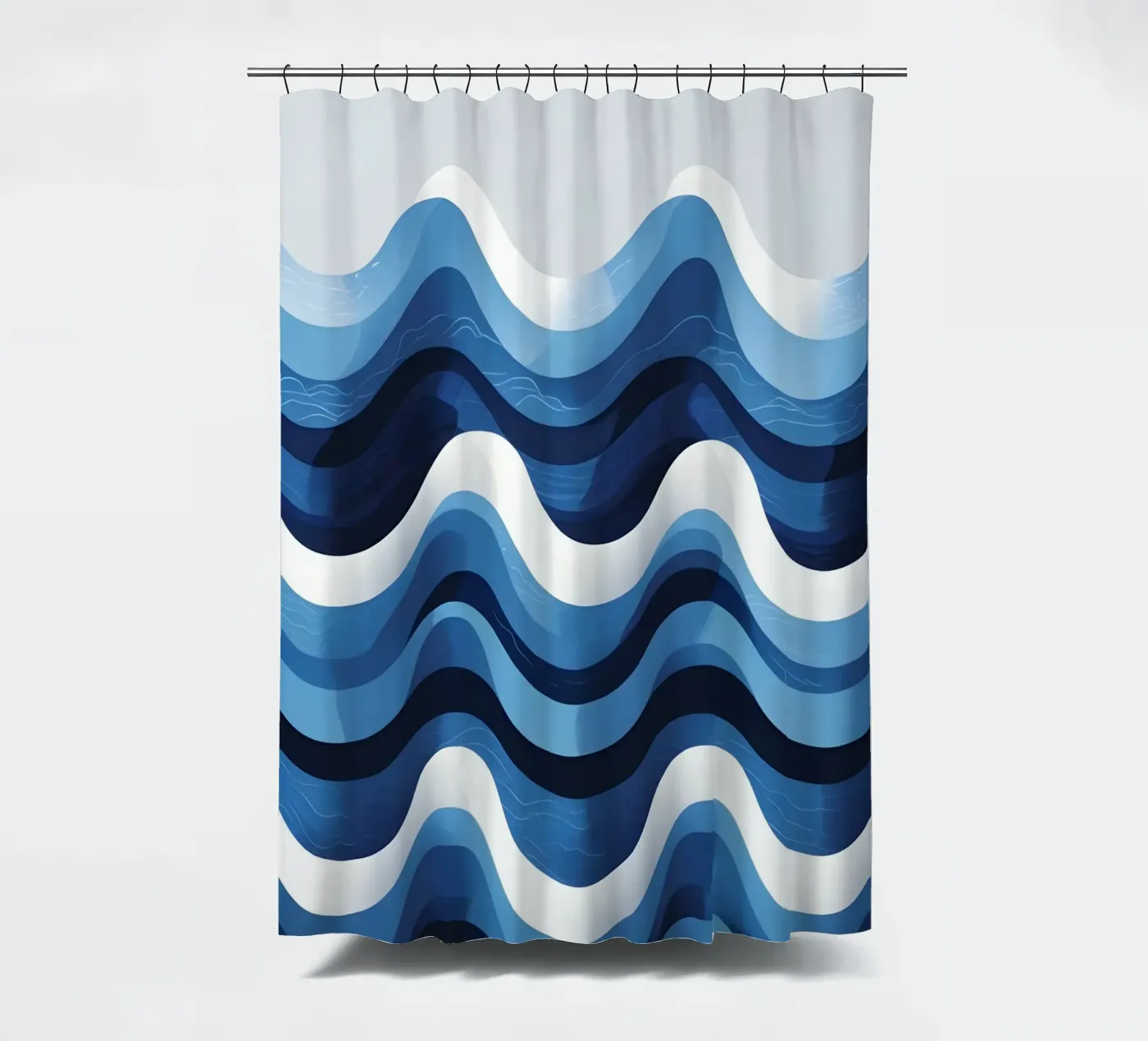 Wave pattern tenda da doccia da LIFESTYLE OBJECTS