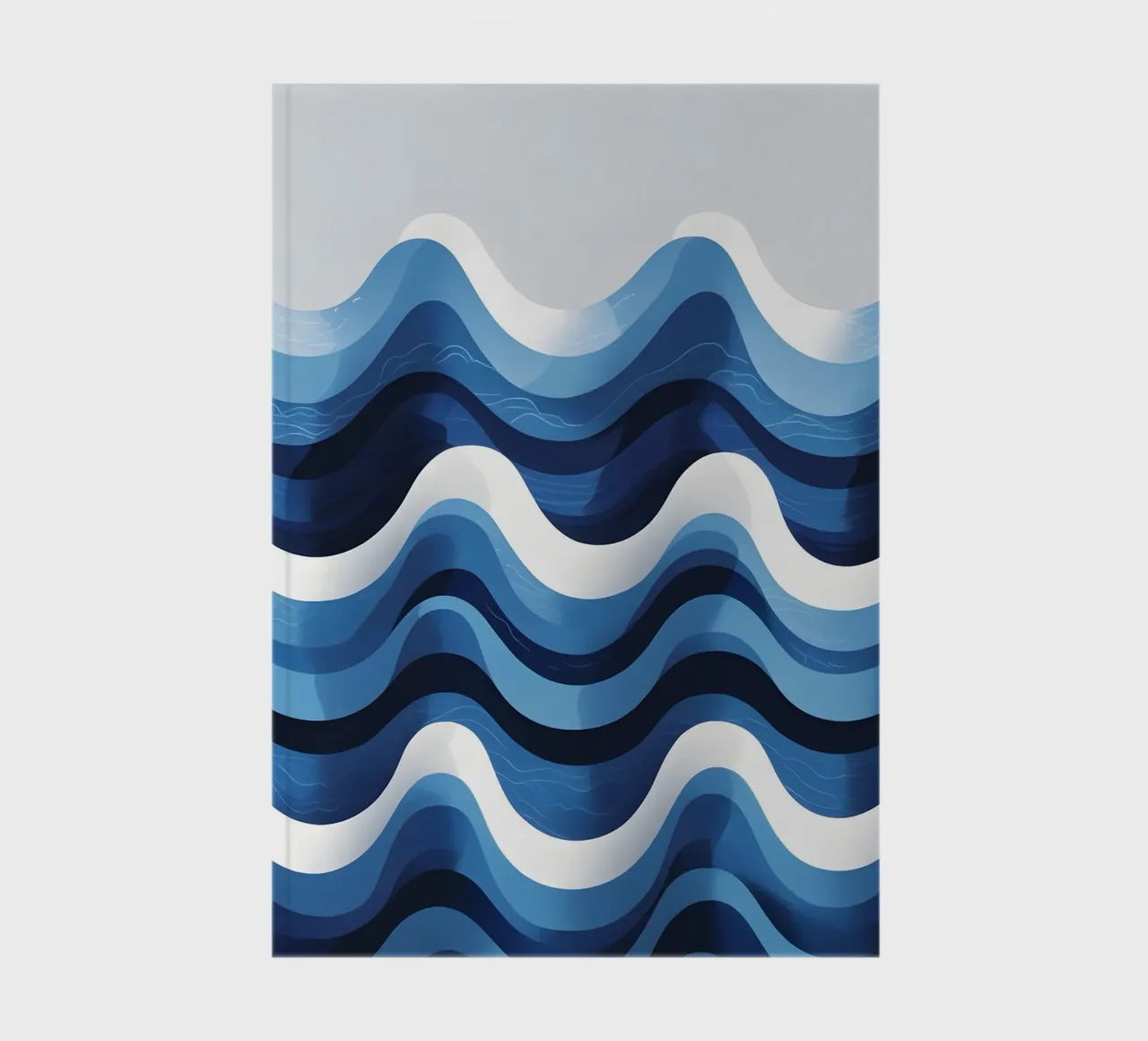Wave pattern notebook by LIFESTYLE OBJECTS