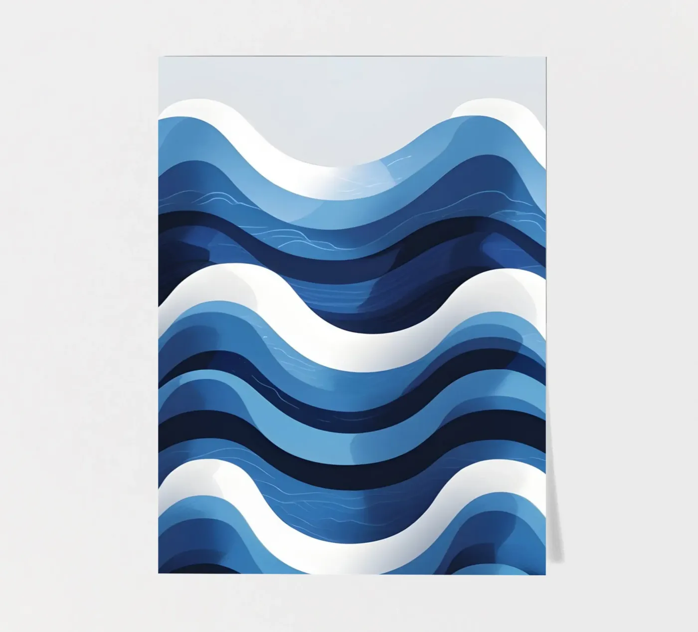 Wellenmuster Stickerbogen von LIFESTYLE OBJECTS