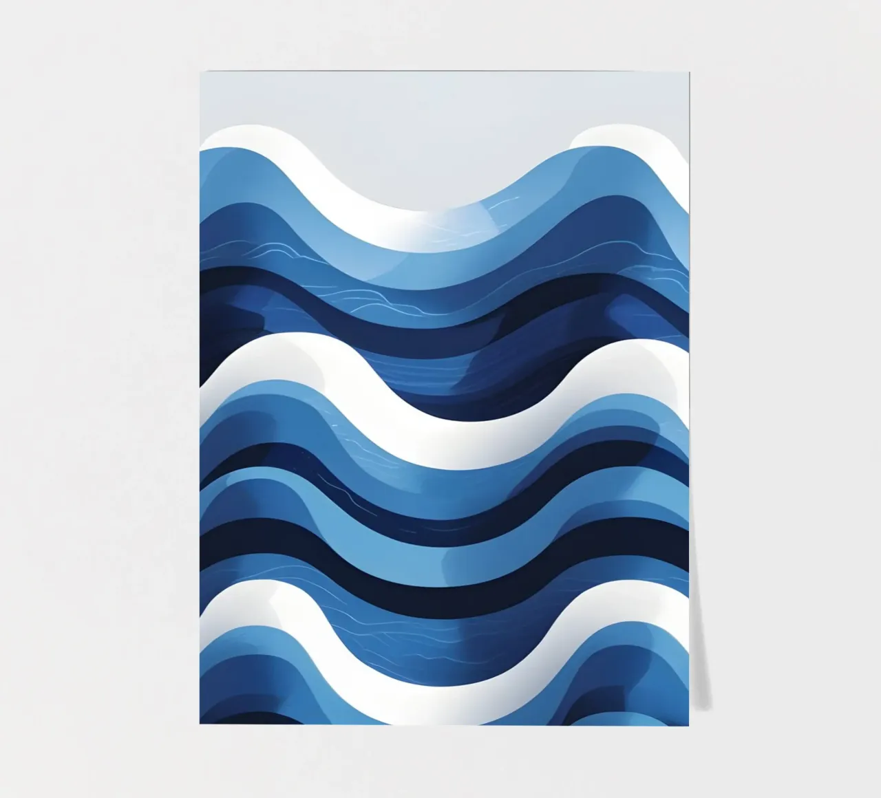 Wave pattern sticker sheet by LIFESTYLE OBJECTS