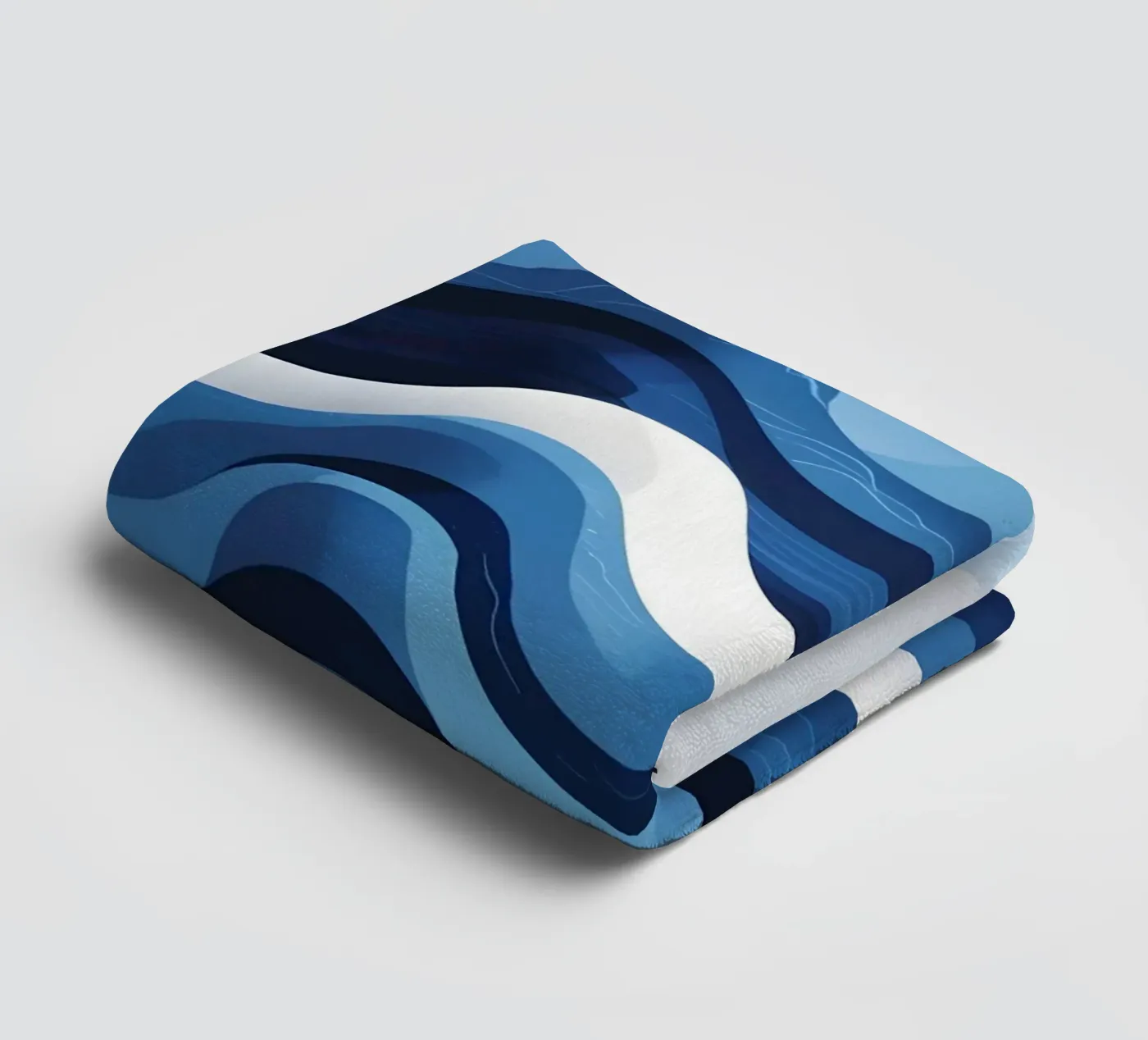 Wave pattern badhanddoek van LIFESTYLE OBJECTS
