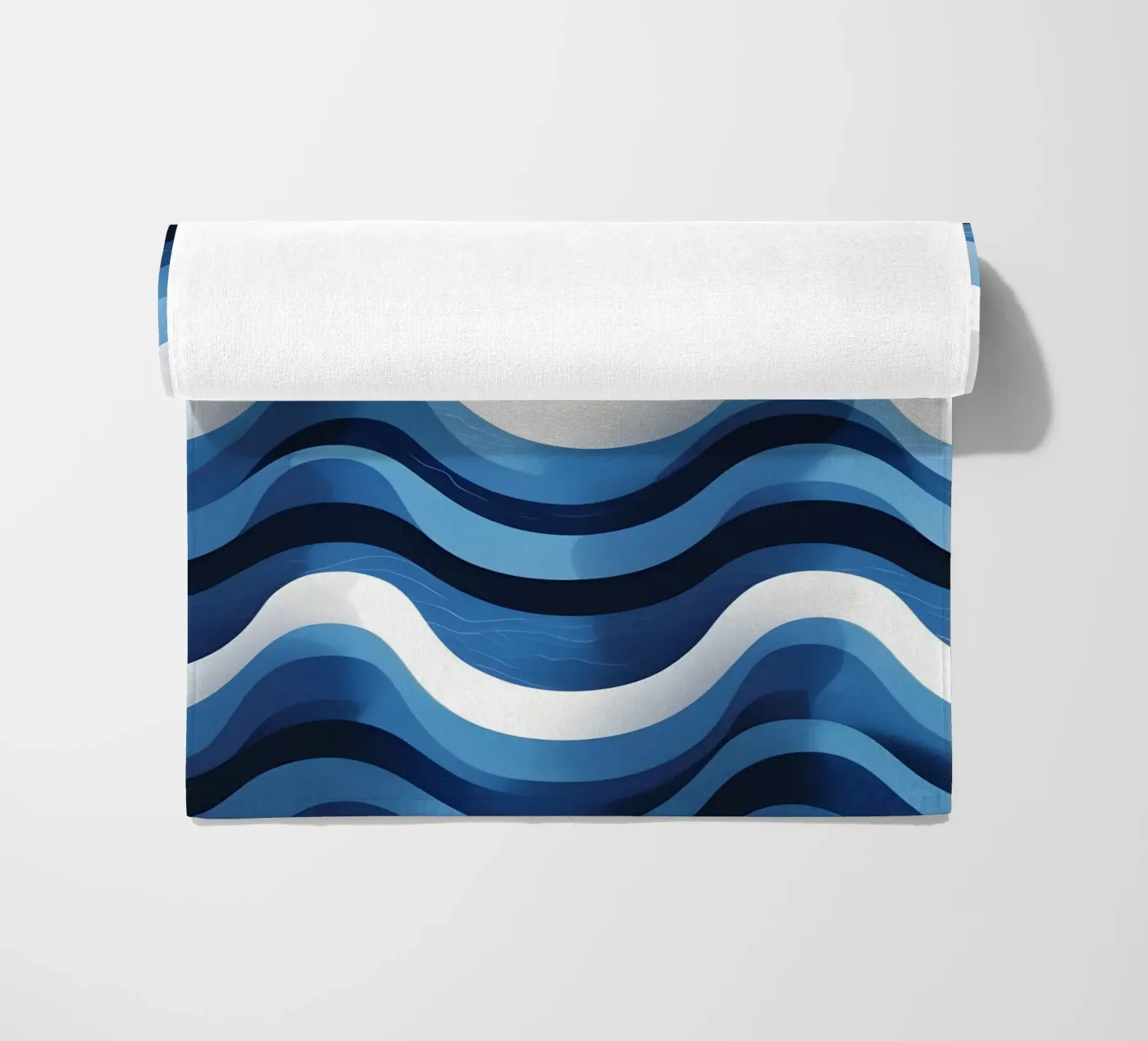 Wave pattern beach towel by LIFESTYLE OBJECTS