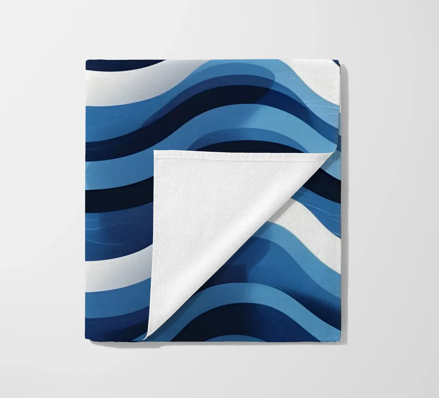 Wave pattern serviette de plage de LIFESTYLE OBJECTS