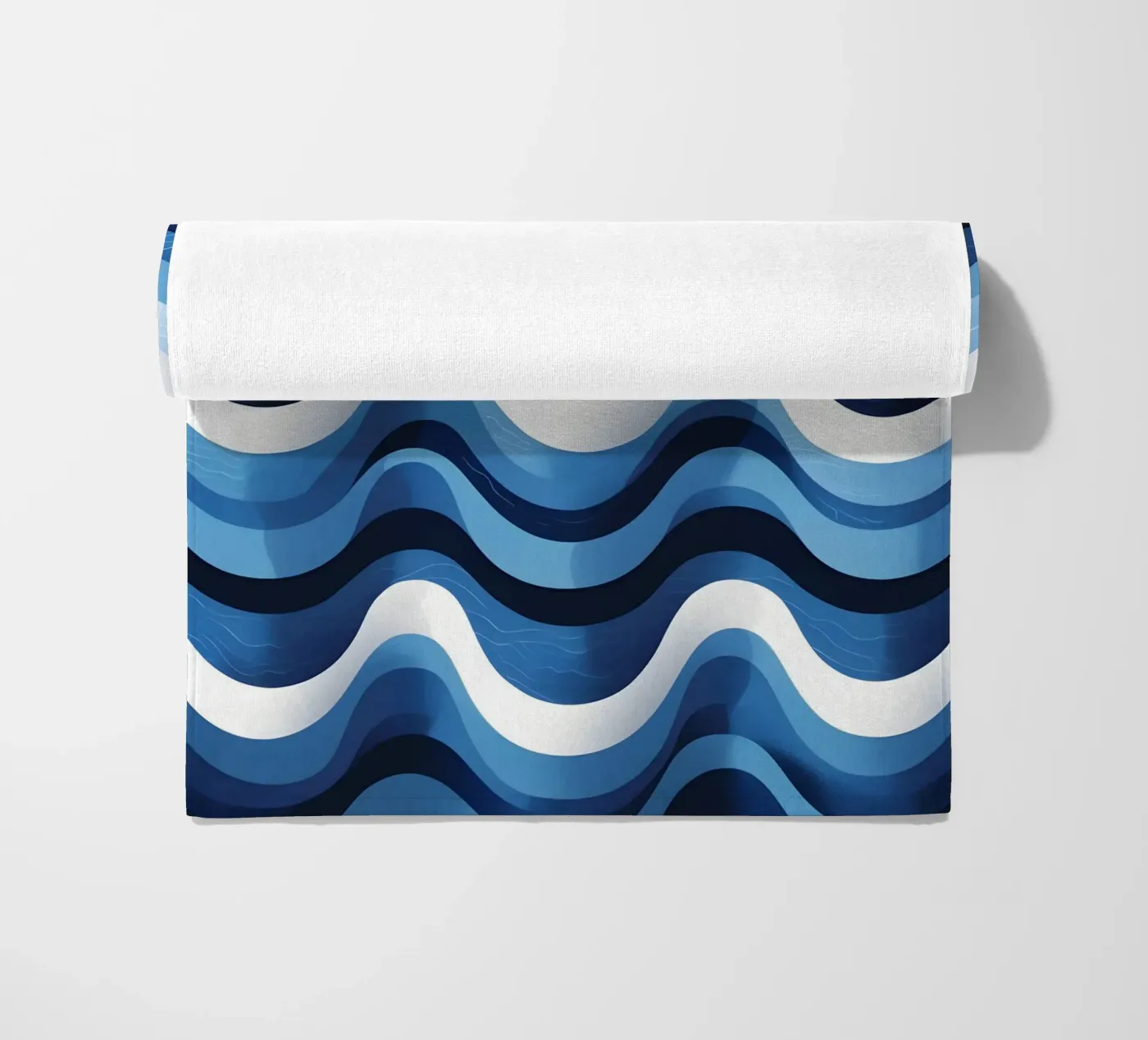 Wave pattern serviette de plage de LIFESTYLE OBJECTS