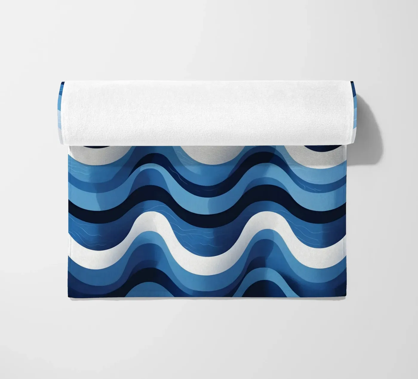 Wave pattern beach towel by LIFESTYLE OBJECTS