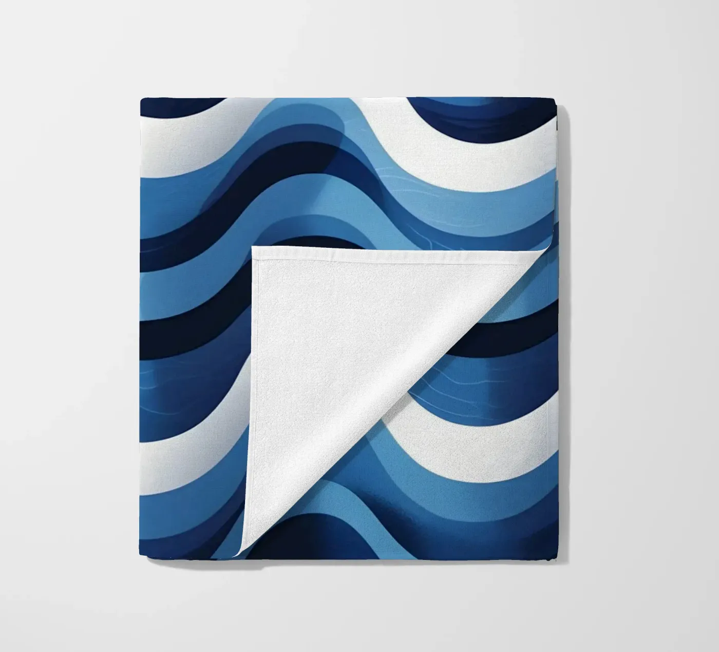 Wave pattern serviette de plage de LIFESTYLE OBJECTS