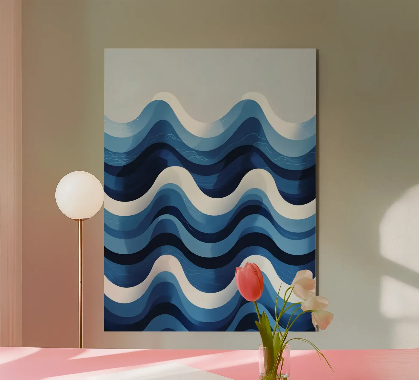 Wave pattern forex plate by LIFESTYLE OBJECTS
