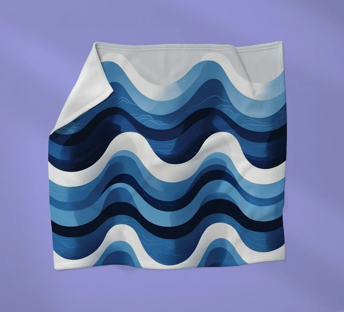 Wave pattern coperta in pile da LIFESTYLE OBJECTS