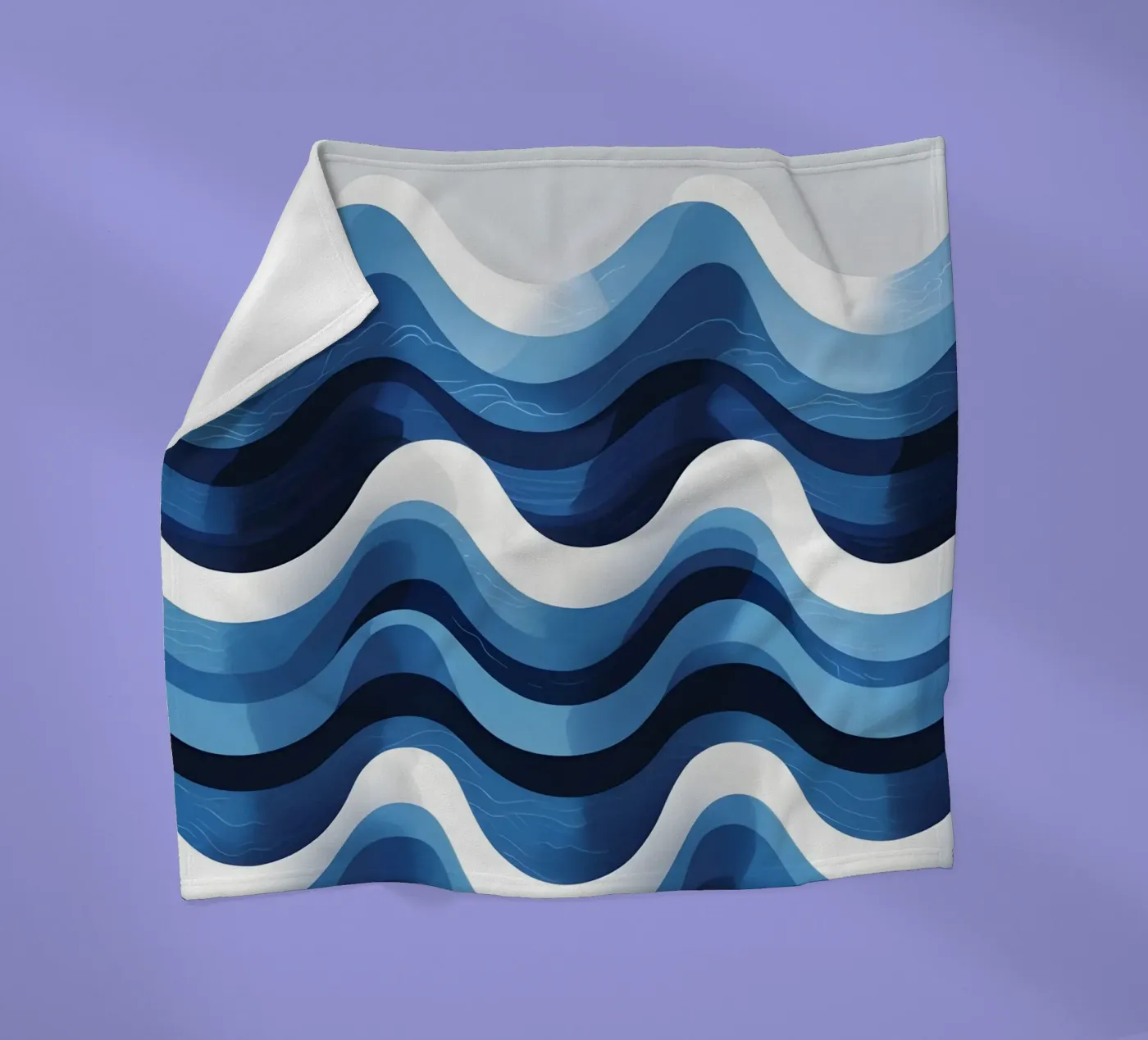 Wave pattern coperta in pile da LIFESTYLE OBJECTS
