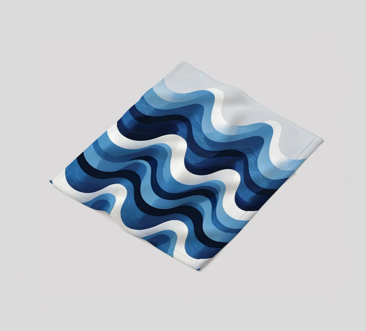 Wave pattern coperta in pile da LIFESTYLE OBJECTS