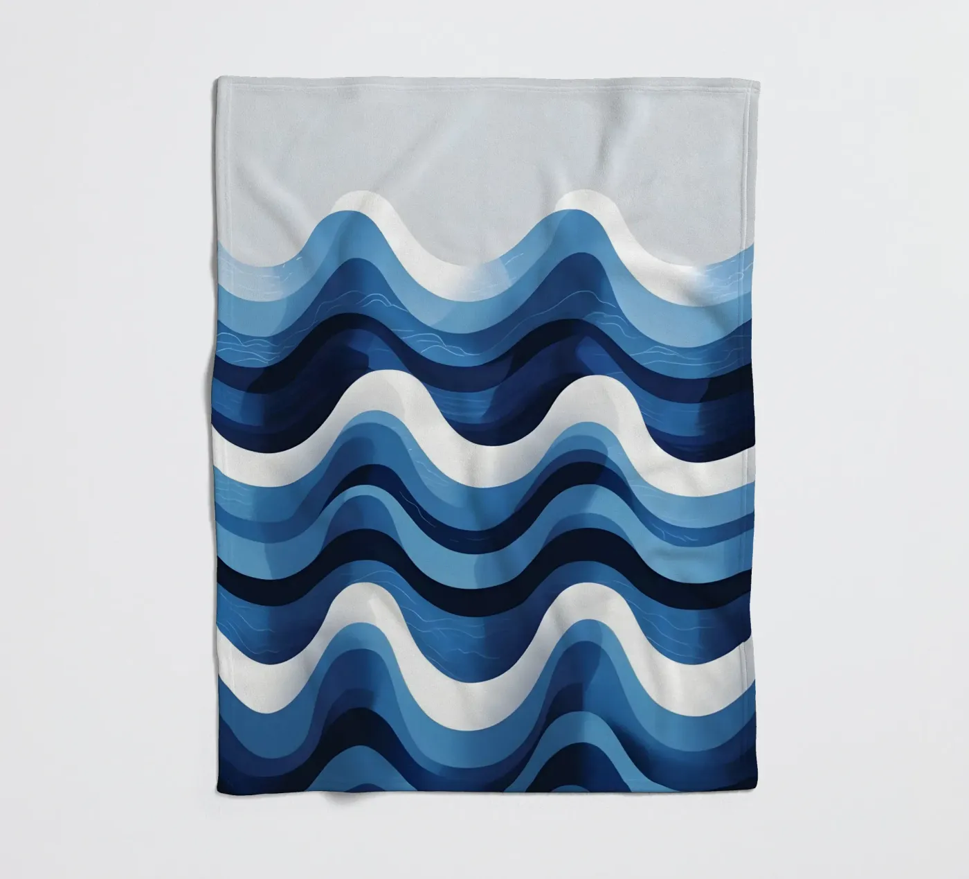 Wave pattern Fleecedecke von LIFESTYLE OBJECTS