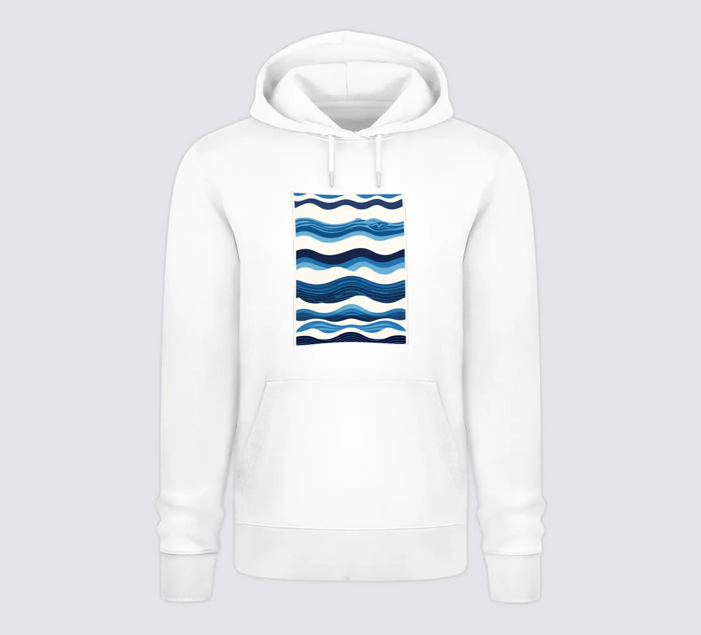 Wave pattern hoodie by LIFESTYLE OBJECTS