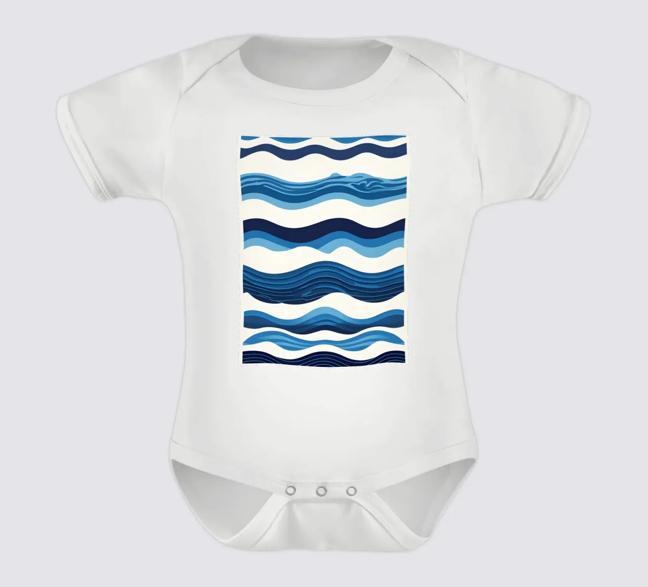 Wave pattern body bébé de LIFESTYLE OBJECTS
