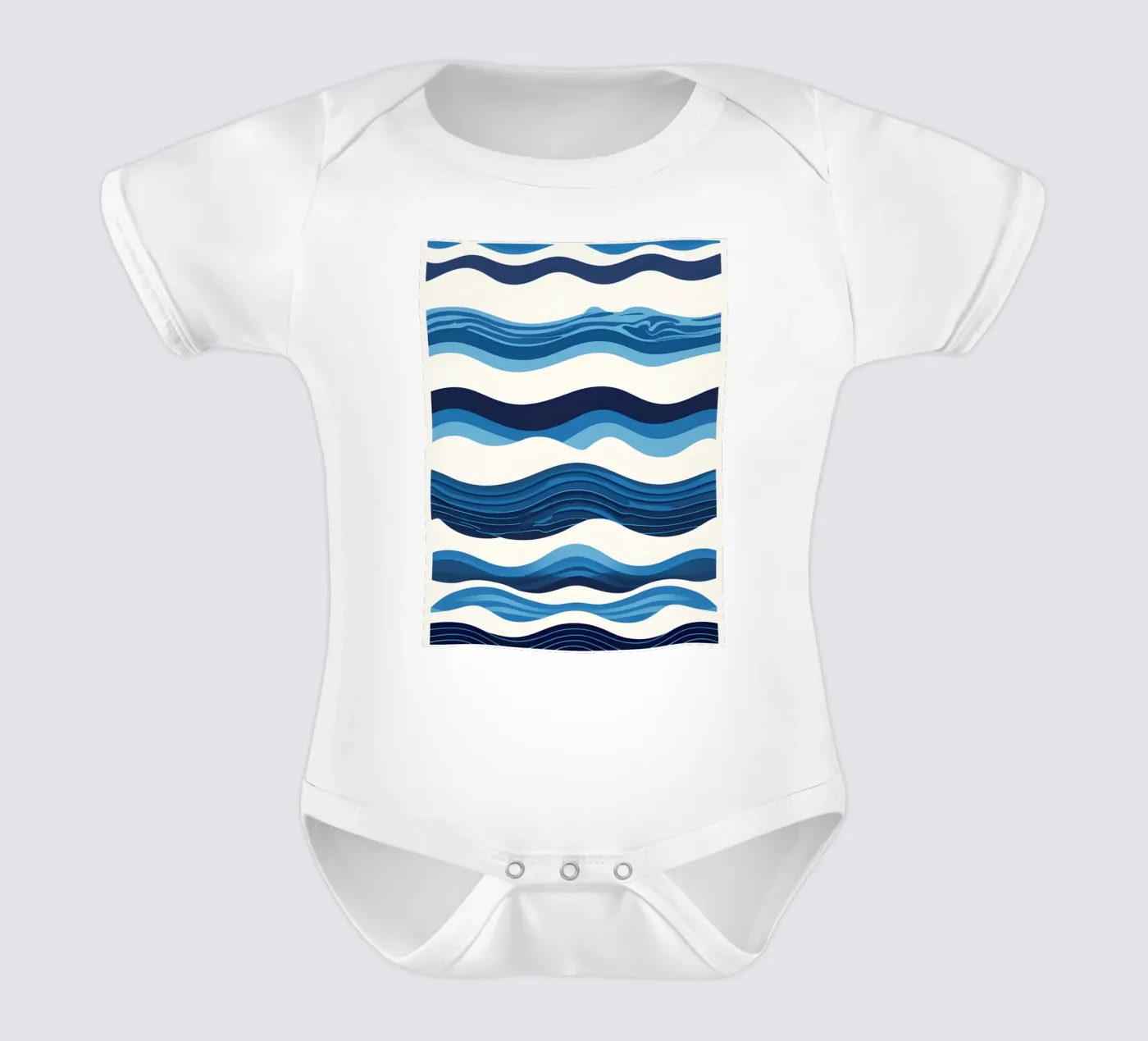 Wave pattern body bébé de LIFESTYLE OBJECTS